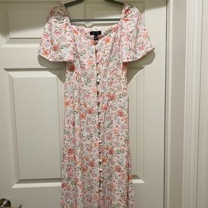 ASOS New Look floral midi dress